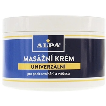Masážny krém univerzálny pre pocit uvoľnenia a sviežosti